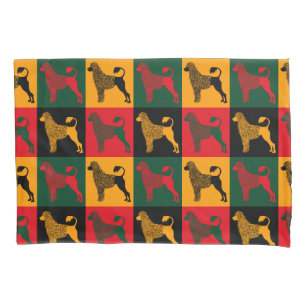 Funda De Cojín El perro de agua portugués inteligente