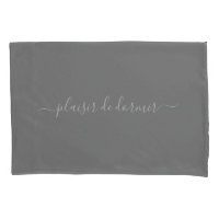 El personalizado Plaisir De Dormir en la almohada 