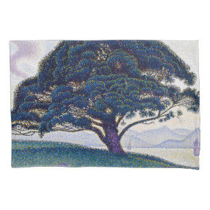 Funda De Cojín El pino Bonaventure, pintura al óleo, Paul Signac