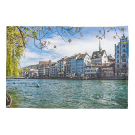 Funda De Cojín El río Limmat, Zúrich