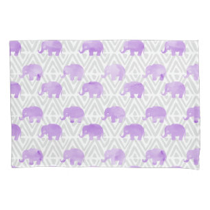 Funda De Cojín Elefante de agua Shibori Primitive Chevron