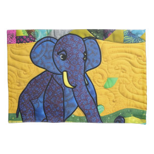 Funda De Cojín Elefante de bebé divertido - Quillike Design