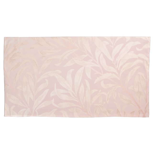 Funda De Cojín Elegant silver leaf pattern  (Anverso)