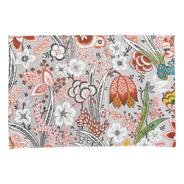 Funda De Cojín Elegante Boho de época Abstracto Artístico Floral  (Anverso-Derecho)
