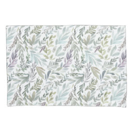 Funda De Cojín Elegante color de agua azul verde