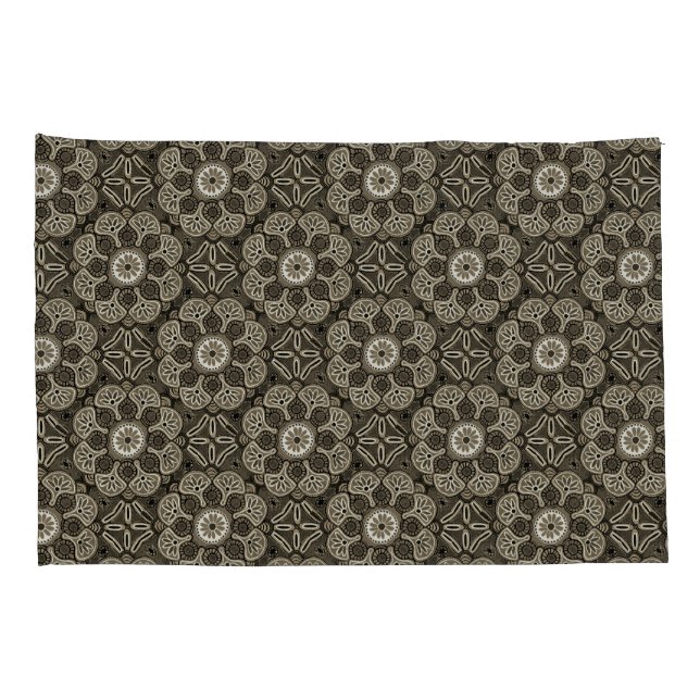 Funda De Cojín Elegante medallón (Reverso-derecho)