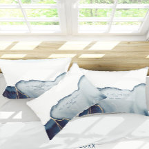 Elegante Nautical Beach Navy Blue Sr. Sra. Boda