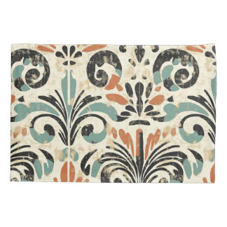 Funda De Cojín Elegante patrón de azulejos españoles marroquíes