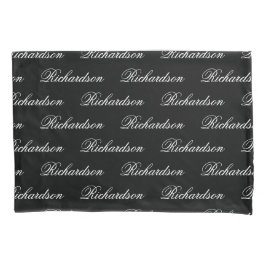 Funda De Cojín Elegante regalo moderno de boda en monograma