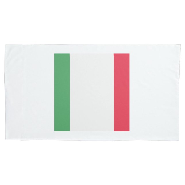 Funda De Cojín Emblema de bandera de Italia (Anverso-izquierdo)