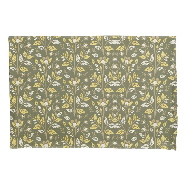 Funda De Cojín Embrace Nature with Elegant Floral Patterns (Anverso-izquierdo)