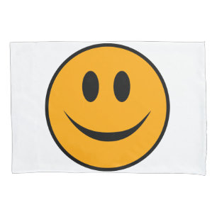 Funda De Cojín Emoji Cara Sonriente