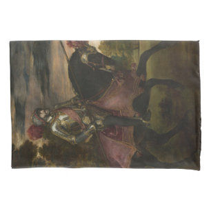 Funda De Cojín Emperador Carlos V a caballo (por Tiziano)