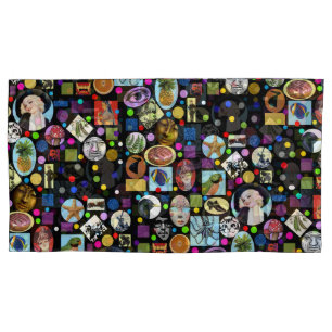 Funda De Cojín Es Mad, Mad, Mad World Pillowcase, King Size