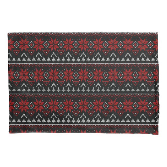 Funda De Cojín Escandinavo, tejer (Anverso)