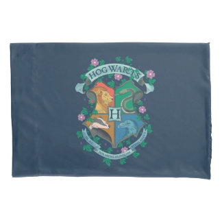 Funda De Cojín ESCUDO floral HOGWARTS™
