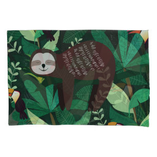 Funda De Cojín Eslora tropical: patrón sin foco Personalizado