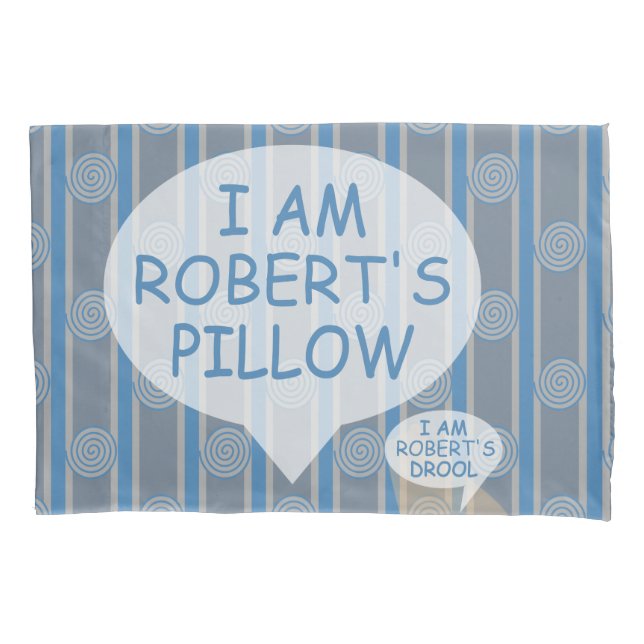 Funda De Cojín Espiral de Personalizable divertido y divertido a  (Anverso)