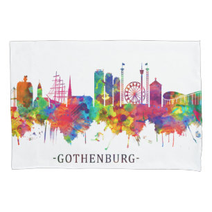 Funda De Cojín Esquina de Suecia de Gotemburgo