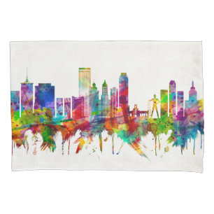 Funda De Cojín Esquina de Tulsa Oklahoma