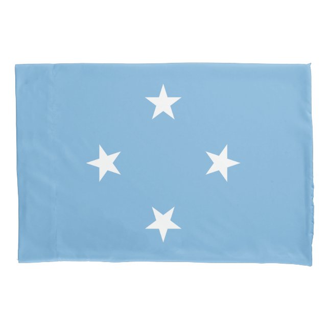 Funda De Cojín Estados Federados de Micronesia Bandera (Anverso)
