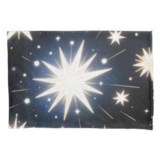 Funda De Cojín Estallidos de luz estelar, patrón cósmico radiante