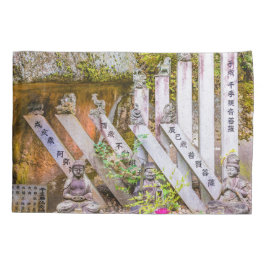 Funda De Cojín Estatuas de Buda en el templo Senko-ji