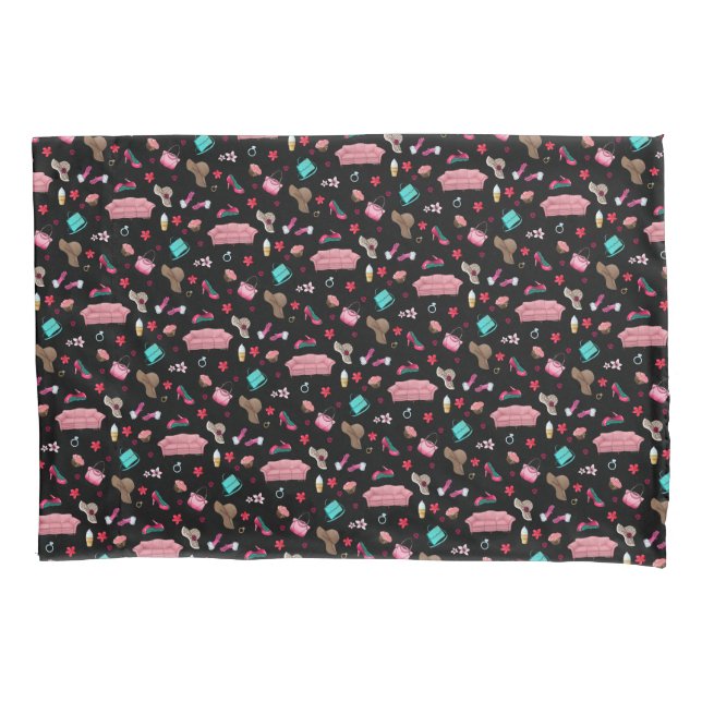 Funda De Cojín Estilo de chica (Anverso)