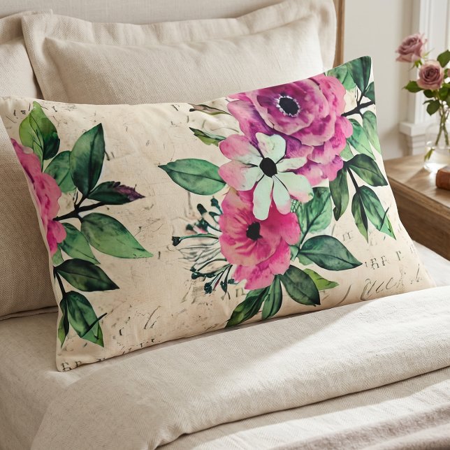 Funda De Cojín Estilo Floral Vintage Desgastado (Subido por el creador)