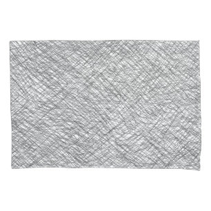 Funda De Cojín Estilo textil japonés líneas simples garabato