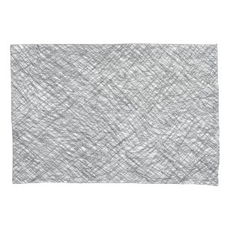 Funda De Cojín Estilo textil japonés líneas simples garabato