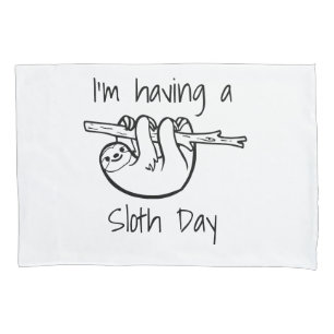 Funda De Cojín Estoy teniendo un día de la pereza
