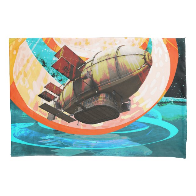 Funda De Cojín Estrella Espiral. (Anverso)