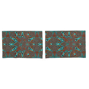 Funda De Cojín Estrella fractal de la complejidad futura