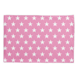Funda De Cojín Estrella rosa de Bubblegum reversible