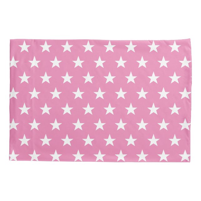 Funda De Cojín Estrella rosa de Bubblegum reversible (Reverso)