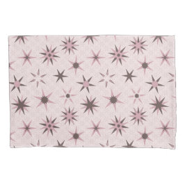 Funda De Cojín Estrellas de Geo Rosa bonito - patrón.