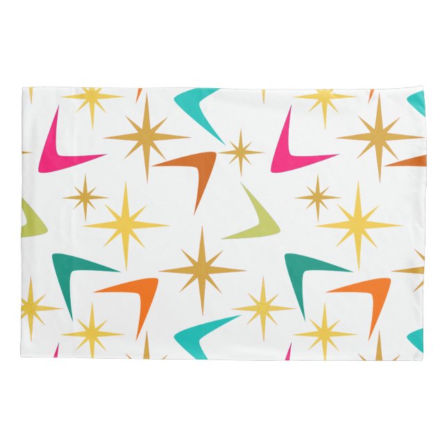 Funda De Cojín Estrellas y boomerangs (Reverso)