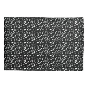 Funda De Cojín Estrellas y lunas.