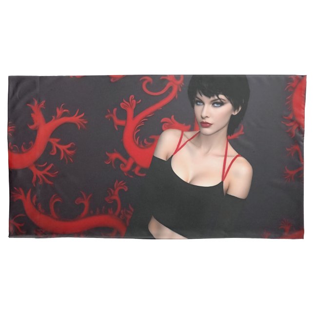 Funda De Cojín Estuche de almohada de las almas quemadas (Anverso)