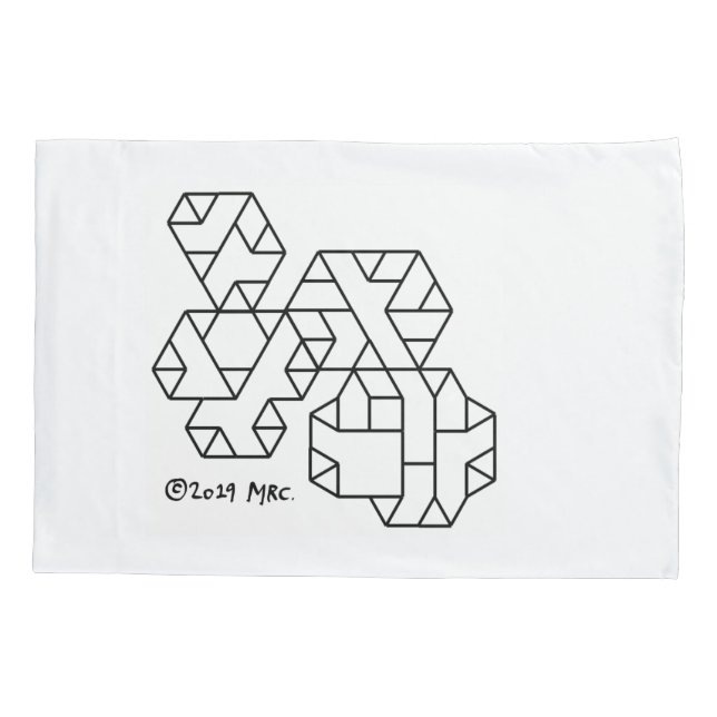 Funda De Cojín Estuche de almohada geek (Reverso)