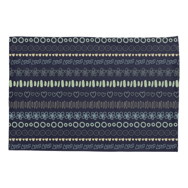 Funda De Cojín Estuches de almohadas del patrón Doodles (Reverso)