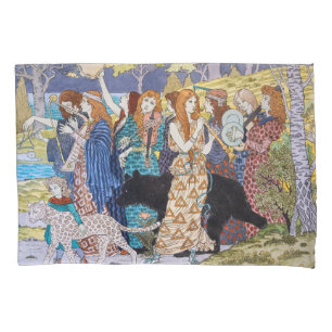 Funda De Cojín Eugene Grasset - Panel decorativo de armonía