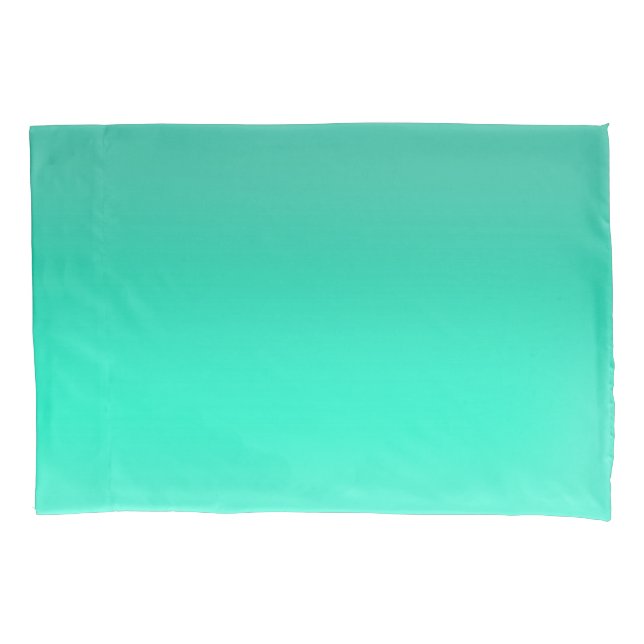 Funda De Cojín Fade de Seafoam (Anverso)