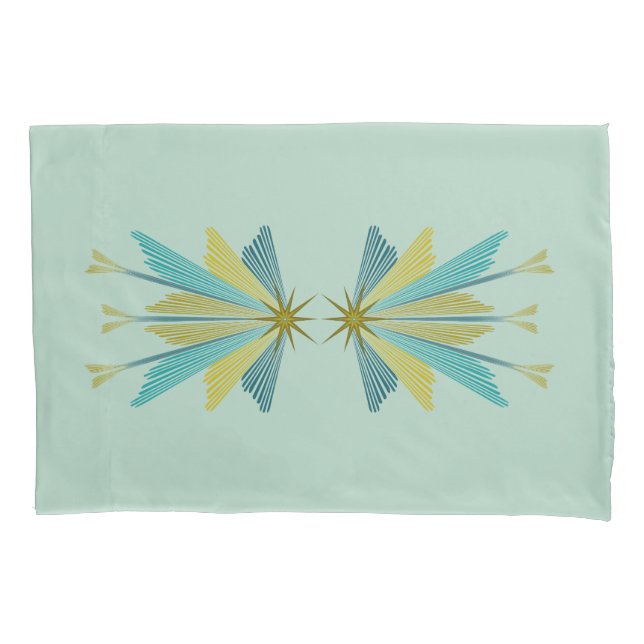 Funda De Cojín Fairy Stars Pistachio Standard Pillowcase (Anverso-izquierdo)
