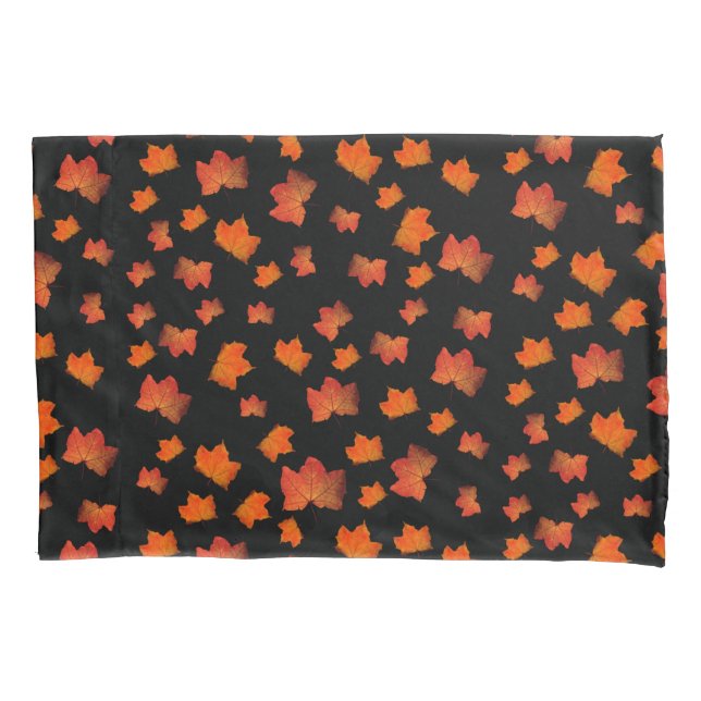 FUNDA DE COJÍN FALL DEJA ELEGANTE NATURALEZA DE LA HOJA DE OTOÑO  (Anverso)