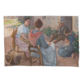 Funda De Cojín Familia italiana tradicional (Italia antigua)