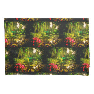 Funda De Cojín Famoso Claude Monet Giverny Pond Lilies