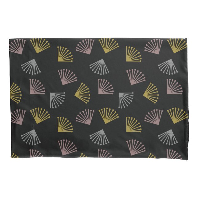 Funda De Cojín Fans del Art Deco (Anverso)