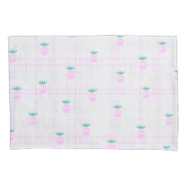 Funda De Cojín Farmhouse Pink Pineapple 